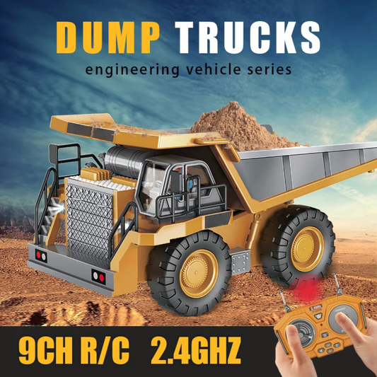 RC Alloy Dump Truck Toy