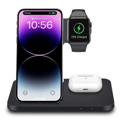 3-in-1 Wireless Charging Station NovaBlend Bazaar