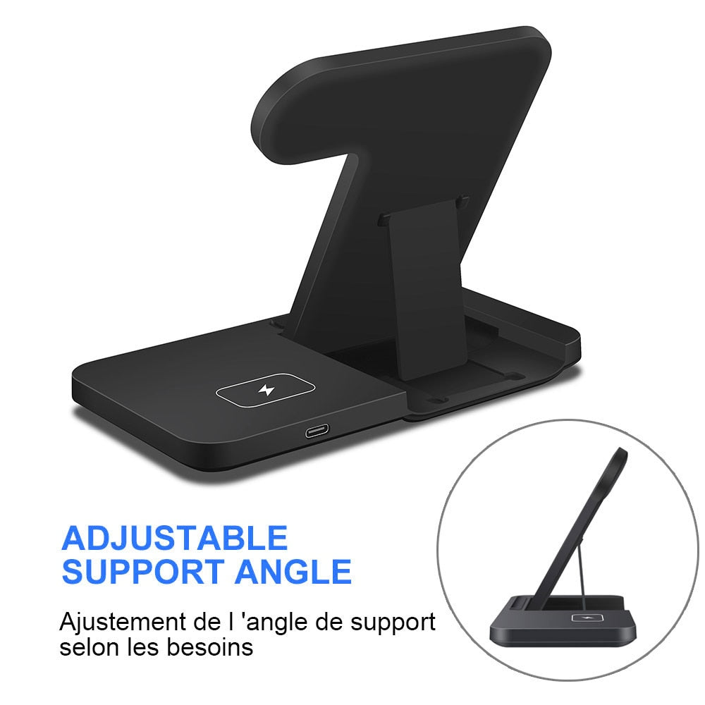 3-in-1 Wireless Charging Station NovaBlend Bazaar