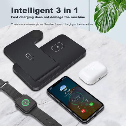 3-in-1 Wireless Charging Station NovaBlend Bazaar