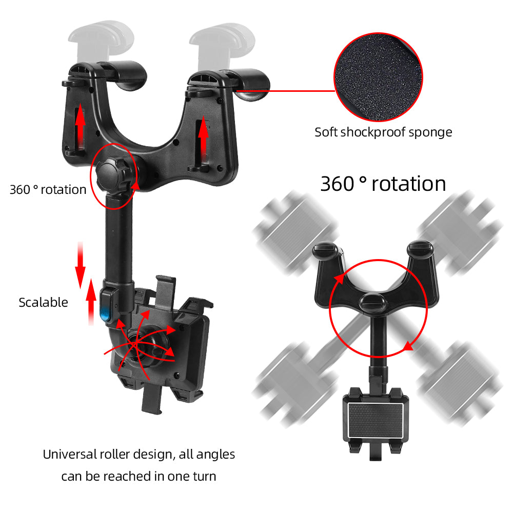 360° Rotating Phone Car Holder NovaBlend Bazaar