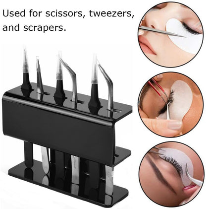 Acrylic Eyelash Tweezers Holder NovaBlend Bazaar