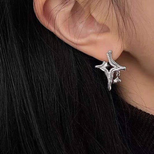 Asterism Rhinestone Earrings NovaBlend Bazaar