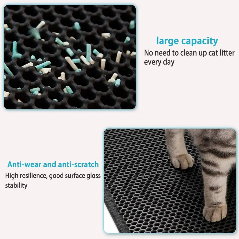 Cat Litter Mat with Double Layer NovaBlend Bazaar