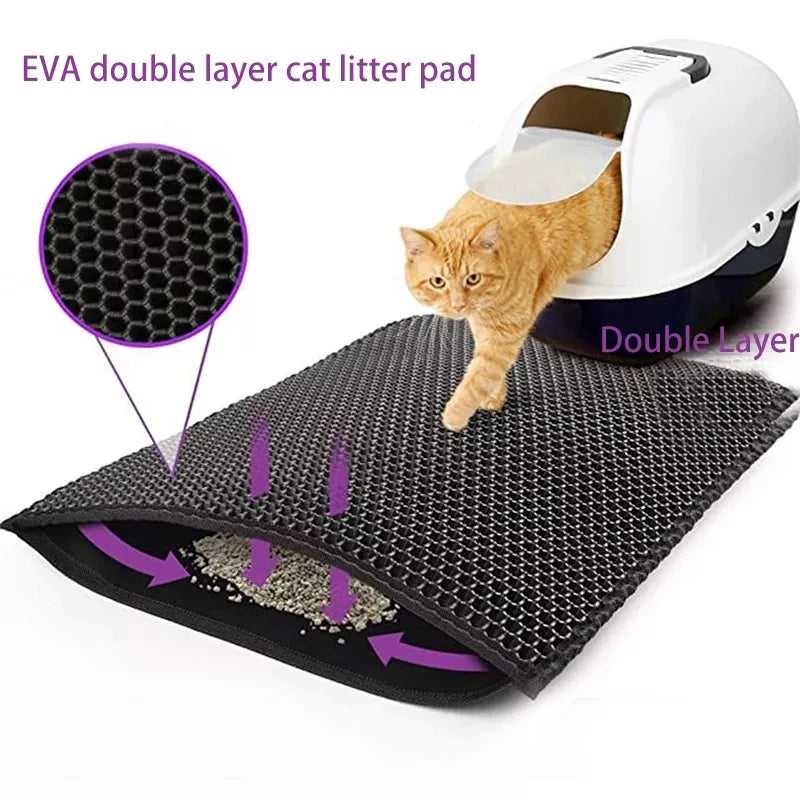 Cat Litter Mat with Double Layer NovaBlend Bazaar