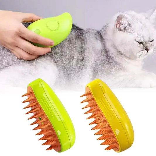 Cat Steam Brush for Hair NovaBlend Bazaar