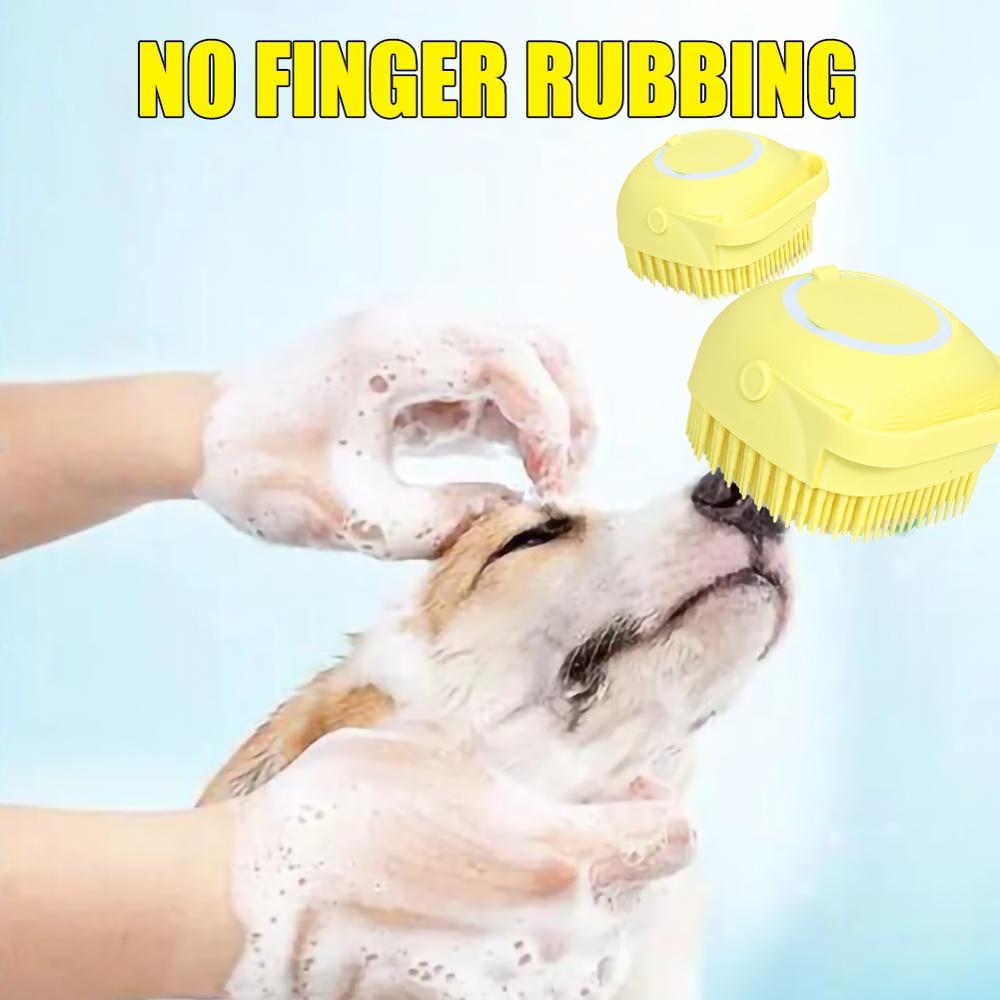 Cute Dog Bath Brush NovaBlend Bazaar