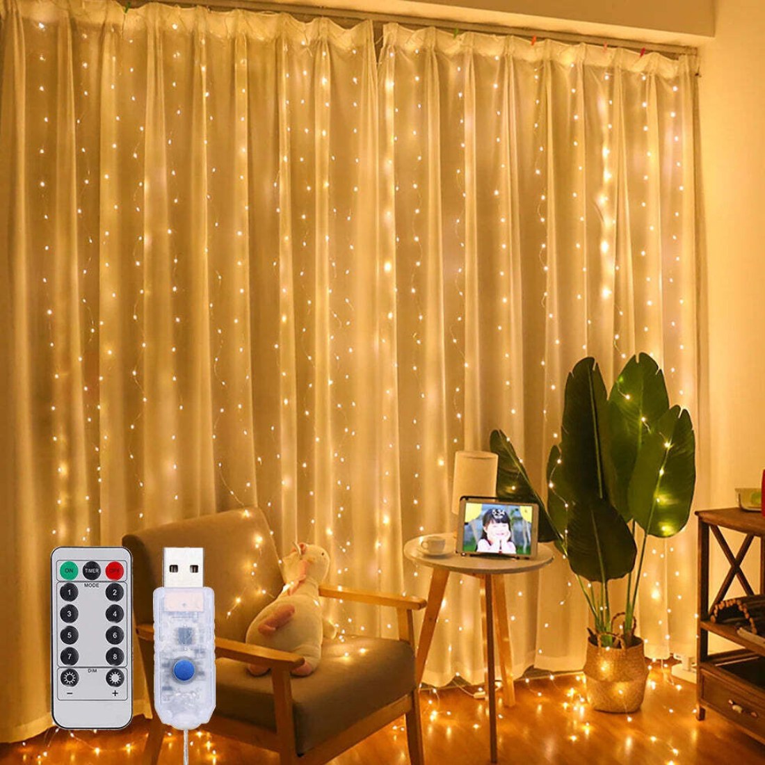 LED Window Curtain Lights