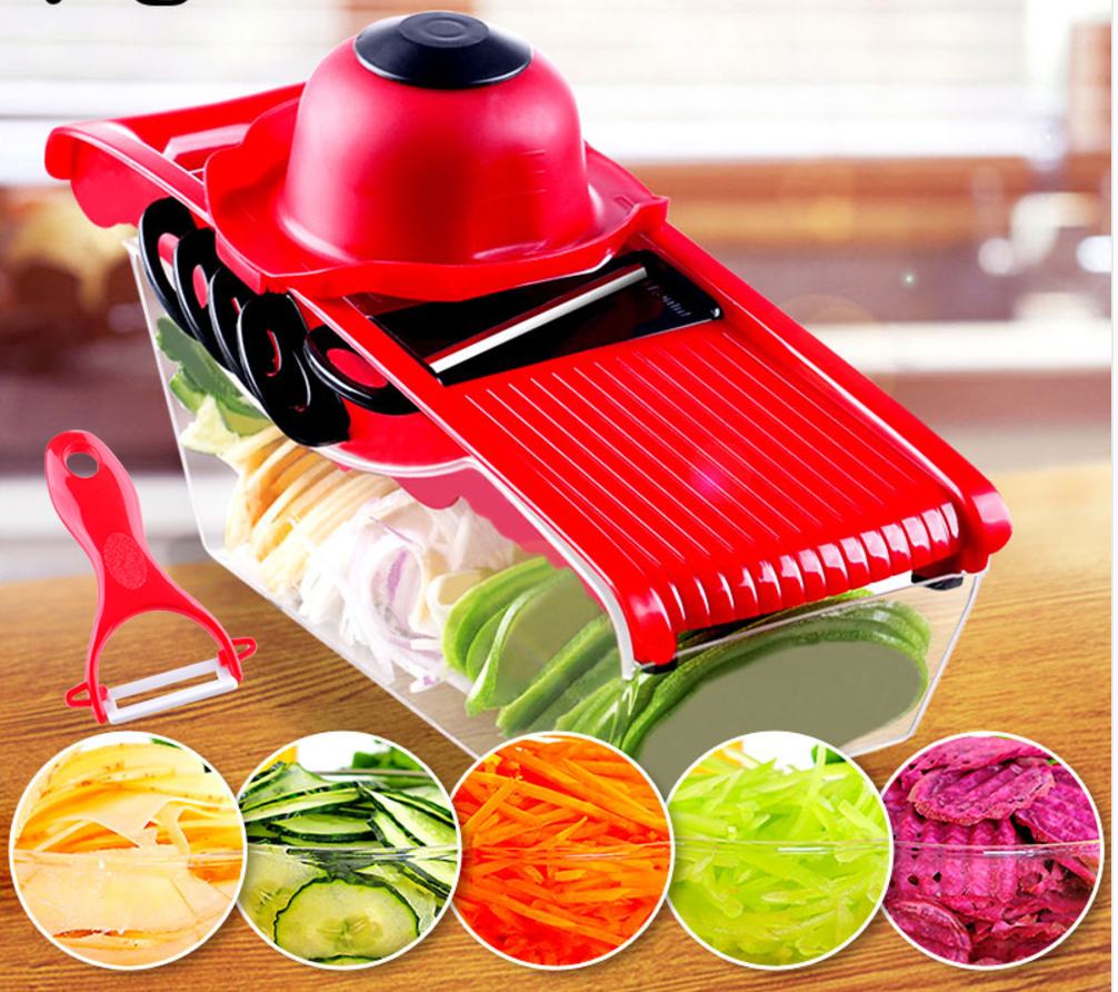 Multifunction 6 Blades Kitchen Slicer NovaBlend Bazaar