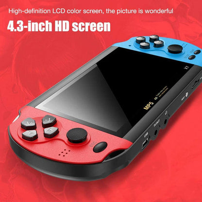 x7 handheld game console 4.3 inch