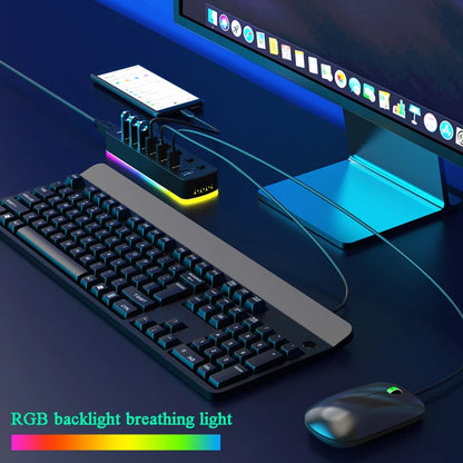 RGB USB Gaming Hub for PC