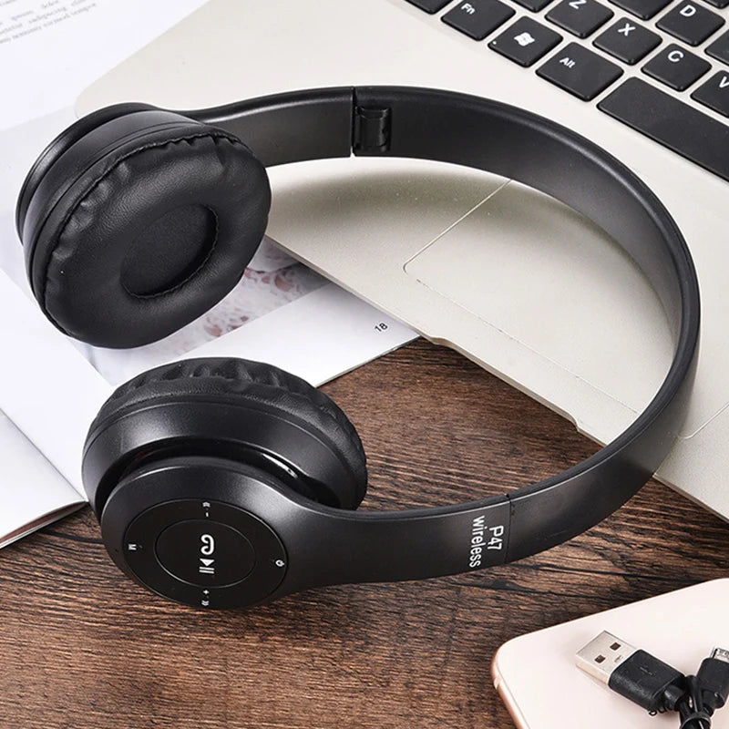 wireless headphone black