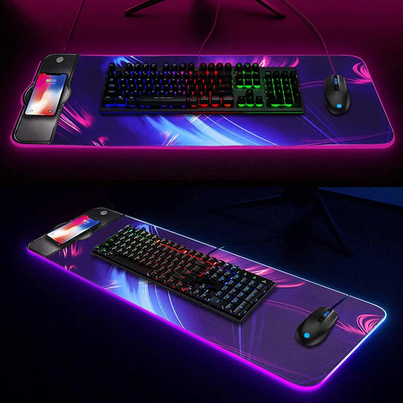 RGB Charging Mouse Pad wireless