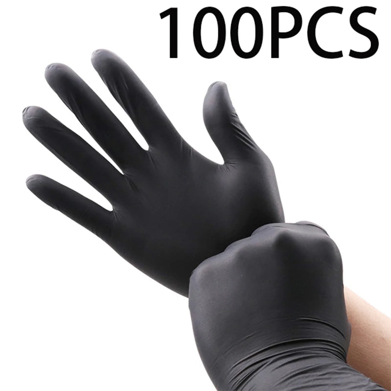 Disposable Black Gloves