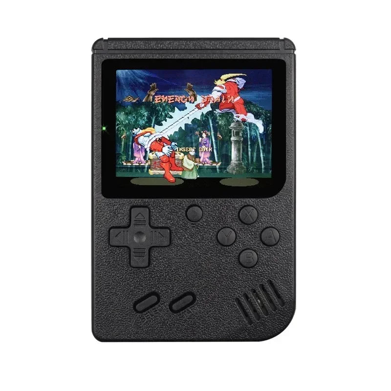 portable mini retro console black