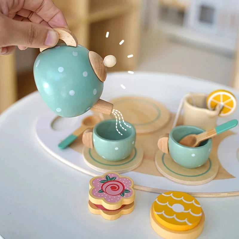 Wooden Tea Set Toy