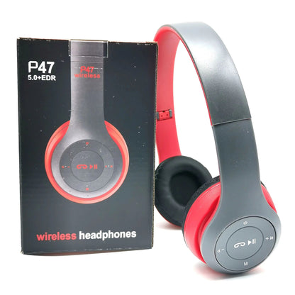 wireless headphone red