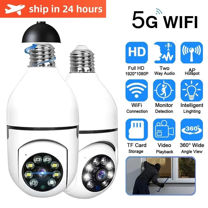 Surveillance Camera Bulb