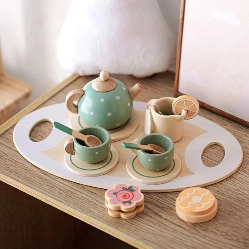 Wooden Tea Set Toy