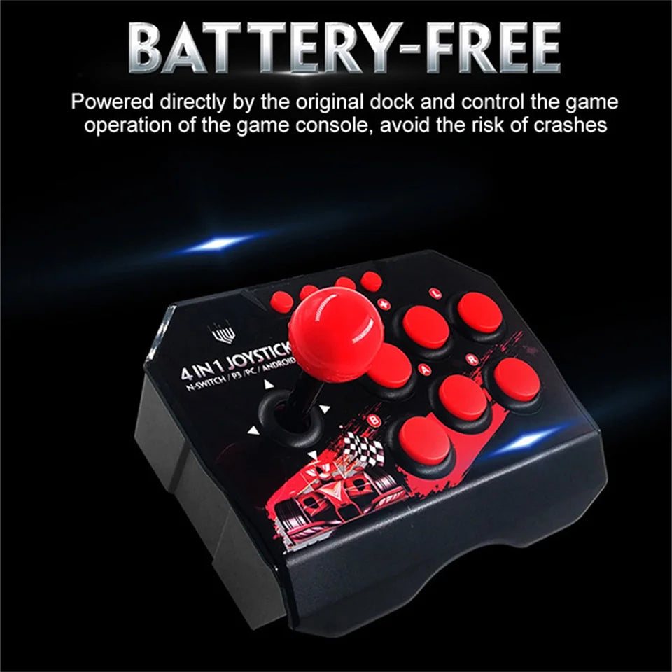 Retro Joystick Battery-free