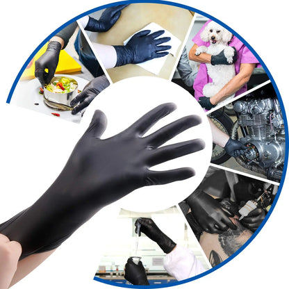 Disposable Black Gloves