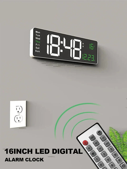 Digital Temperature Dual Clock