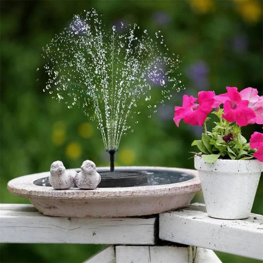 Solar Bird Bath Fountain