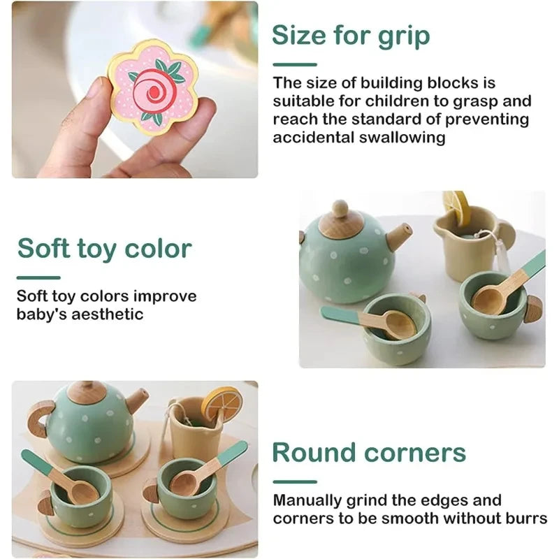 Wooden Tea Set Toy