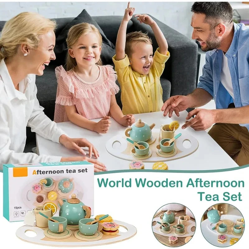 Wooden Tea Set Toy