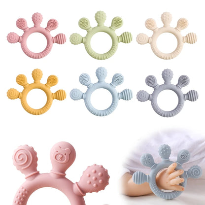 Silicone Baby Teething Ring