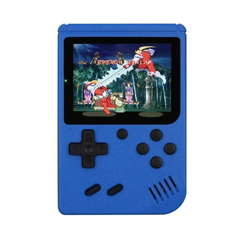 portable mini retro console blue