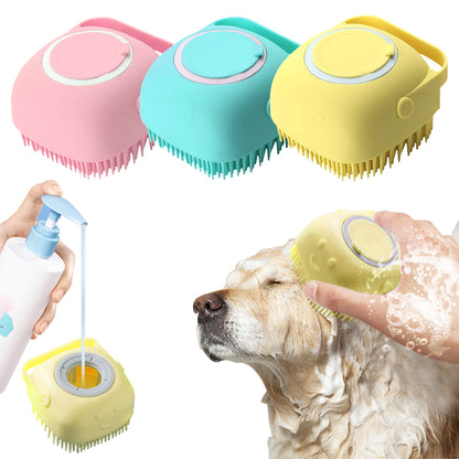 Soft Silicone Dog Brush NovaBlend Bazaar