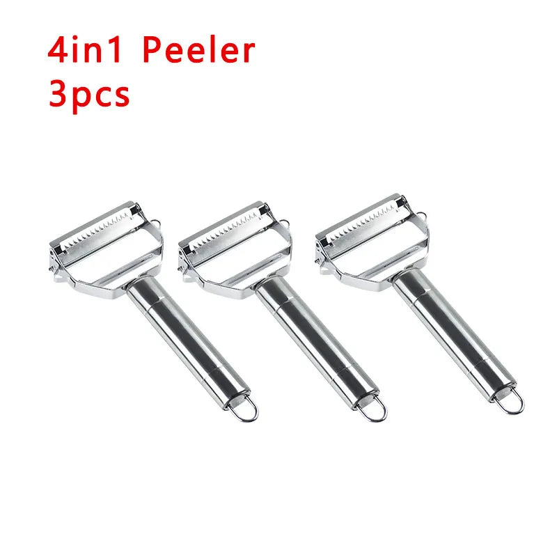 Stainless Steel Kitchen Vegetable Peeler NovaBlend Bazaar