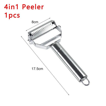 Stainless Steel Kitchen Vegetable Peeler NovaBlend Bazaar